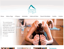 Tablet Screenshot of fundamentalyoga.com.br